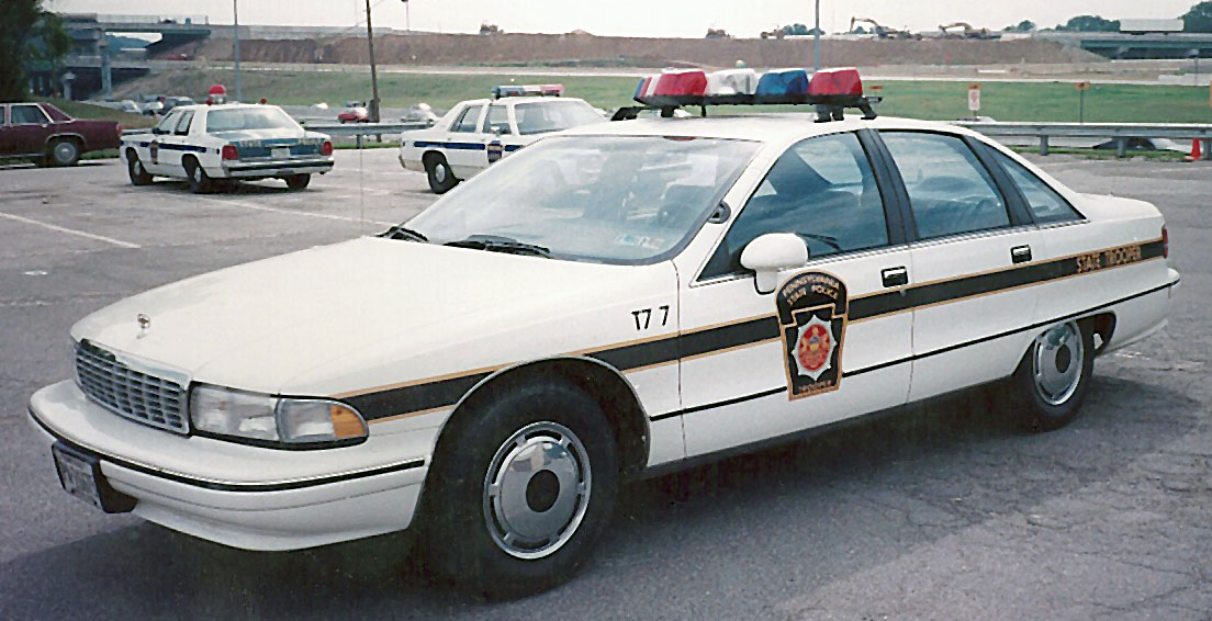 Pennsylvania  police license plate