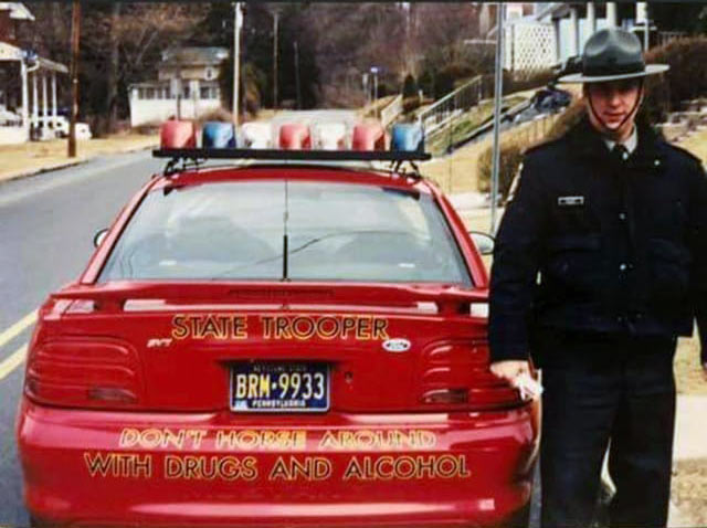 Pennsylvania  police car