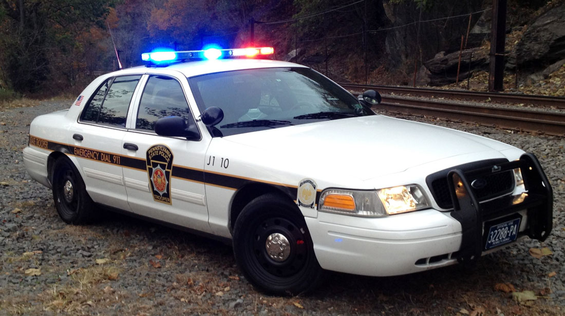 Pennsylvania  police license plate