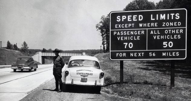 Pennsylvania  police car image