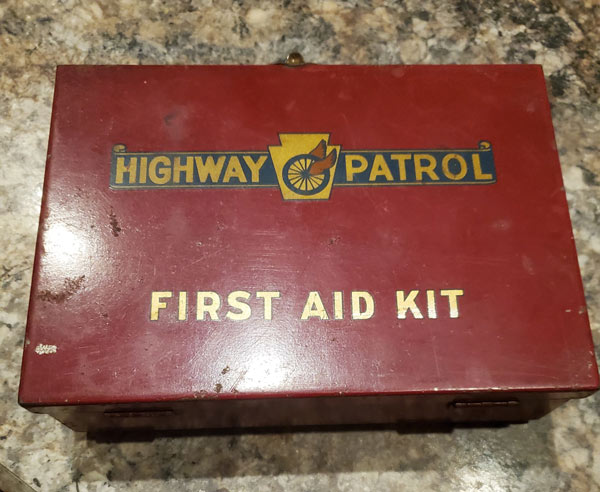 Pennsylvania  police first aid kit