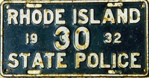 Rhode Island  police car