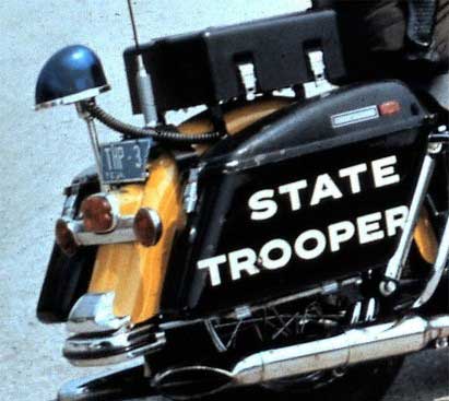 Tennessee  police motorcycle plate