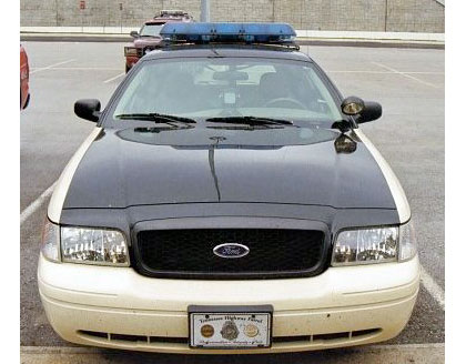 Tennessee  police license plate image