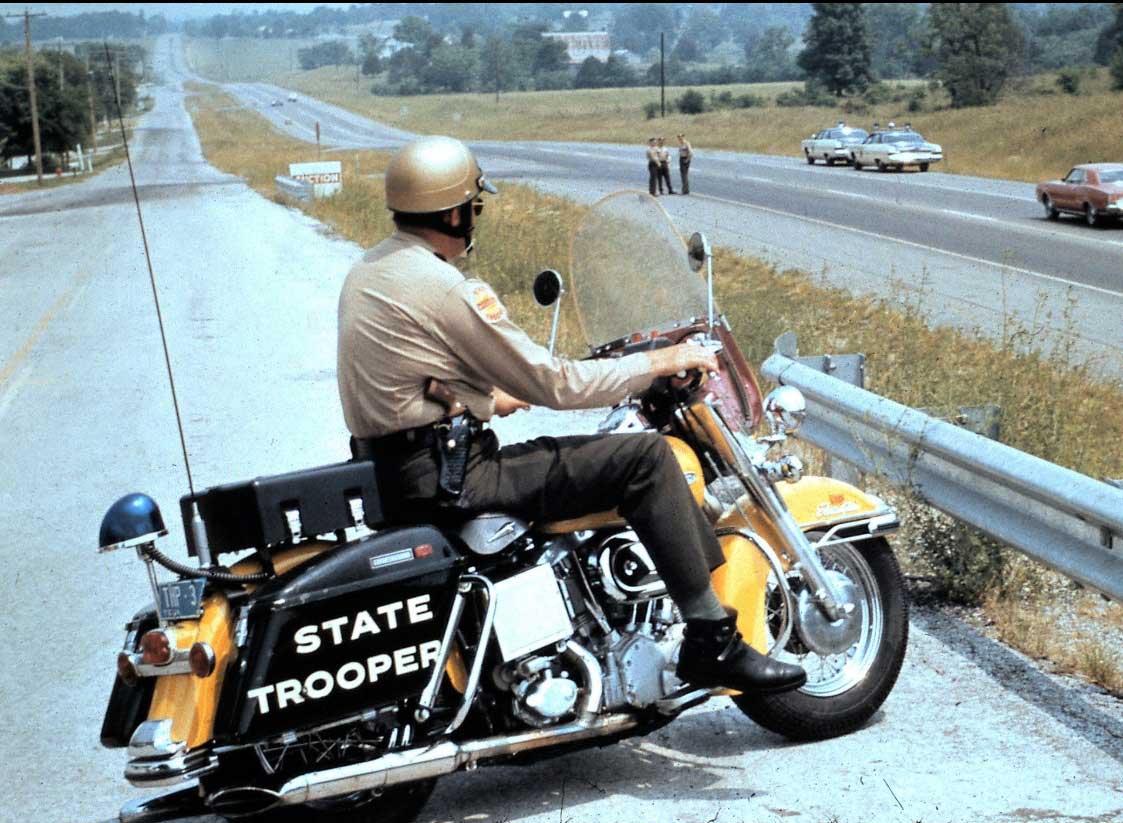 Tennessee  police license plate image