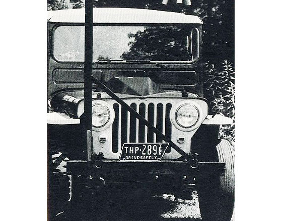 Tennessee  police license plate image