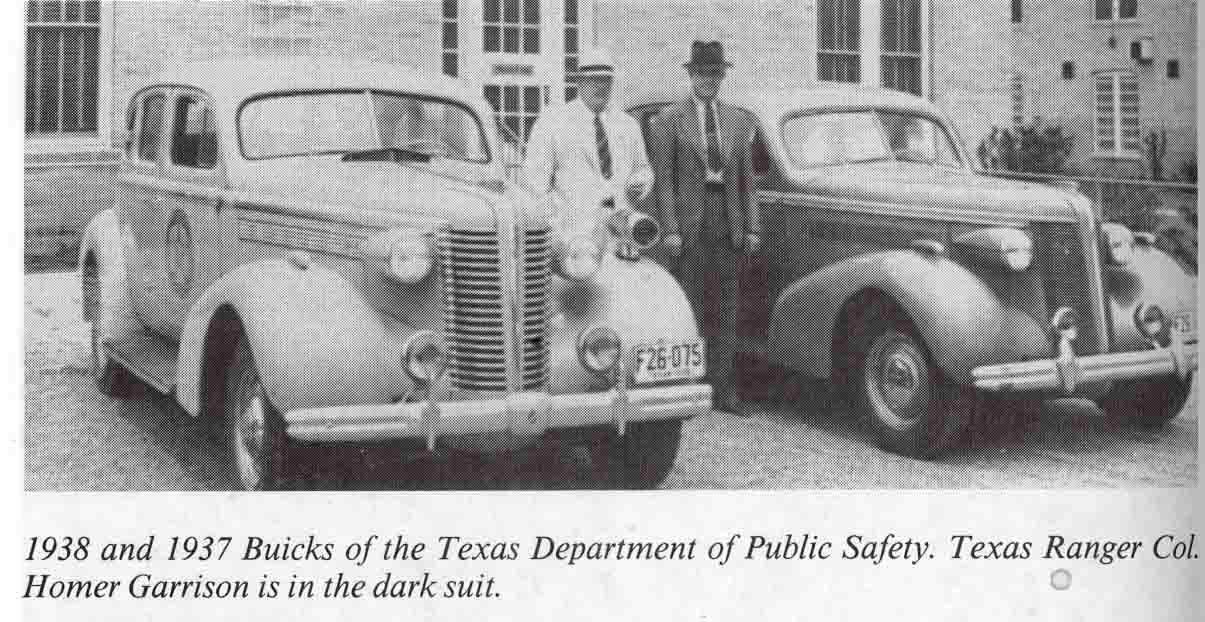 Texas  police license plate image