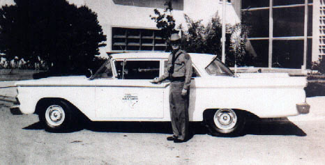 Texas  police license plate image