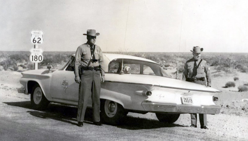 Texas  police car