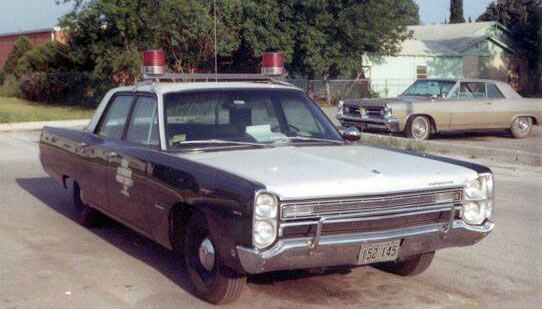 Texas  police license plate image