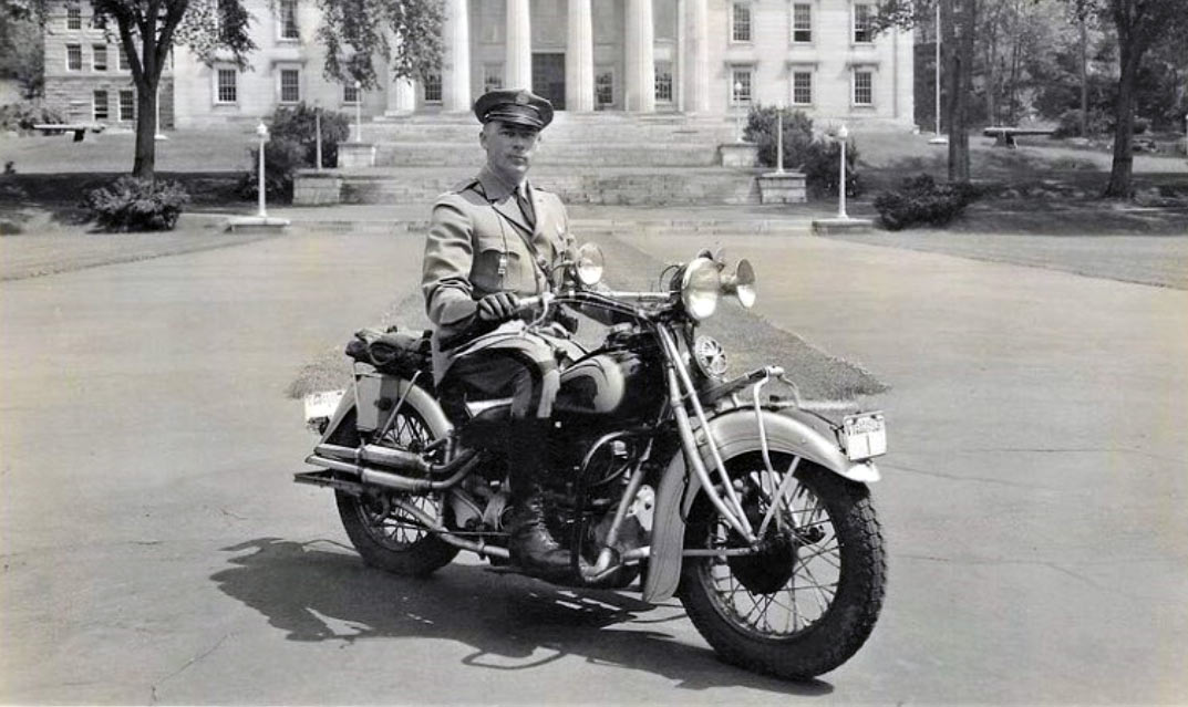 Vermont  police motorcycle