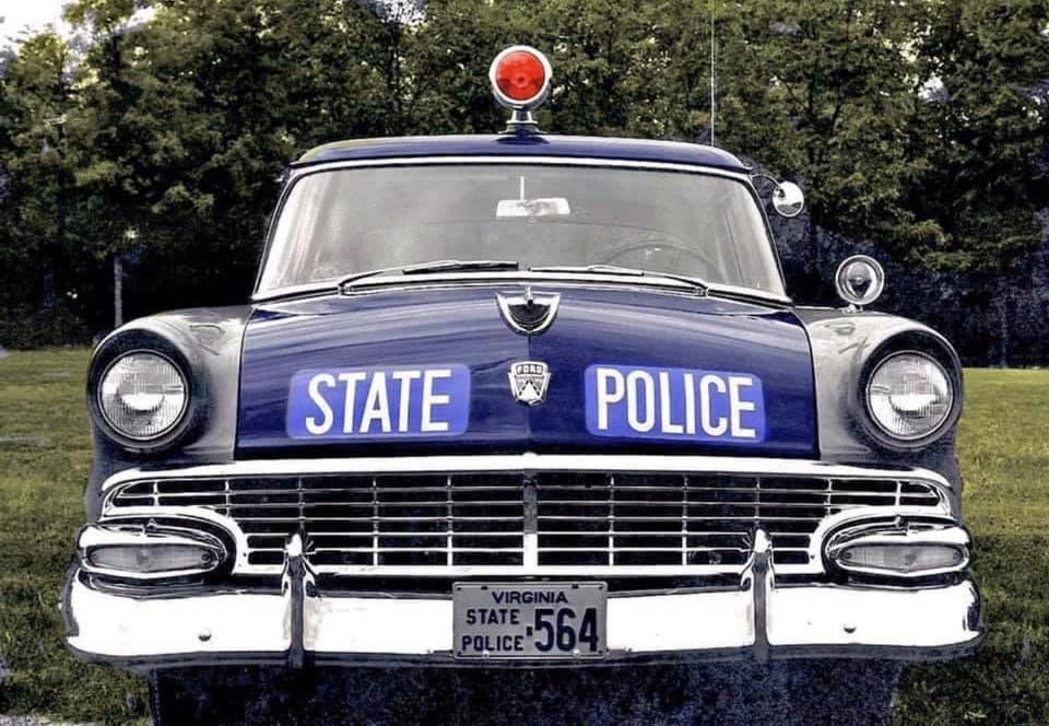 Virginia police car