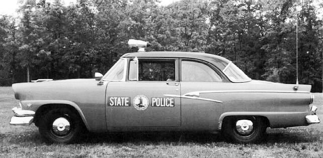 Virginia  police license plate