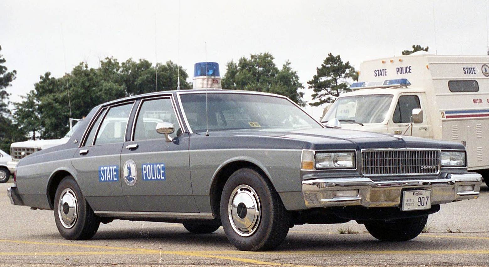 North  police license plate image