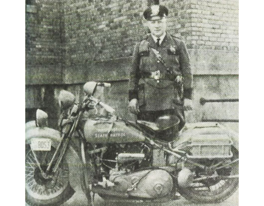 Washington  police motorcycle