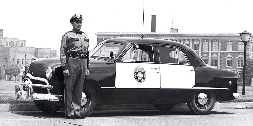 Washington  police license plate image