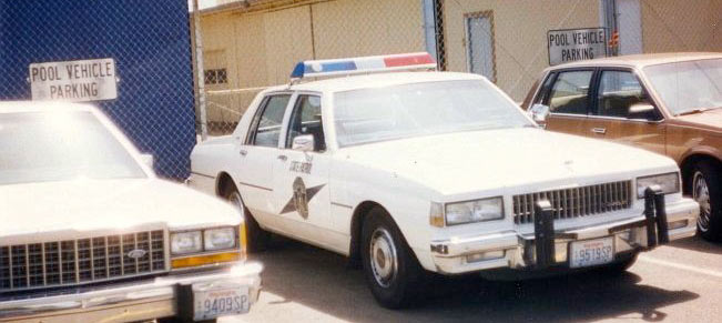 Washington  police license plate image