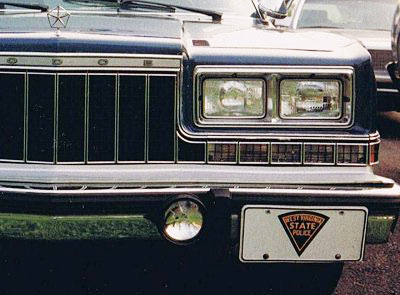 West Virginia  police license plate image