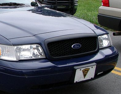 West Virginia  police license plate image