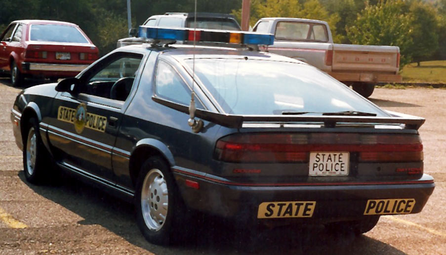 West Virginia  police license plate image