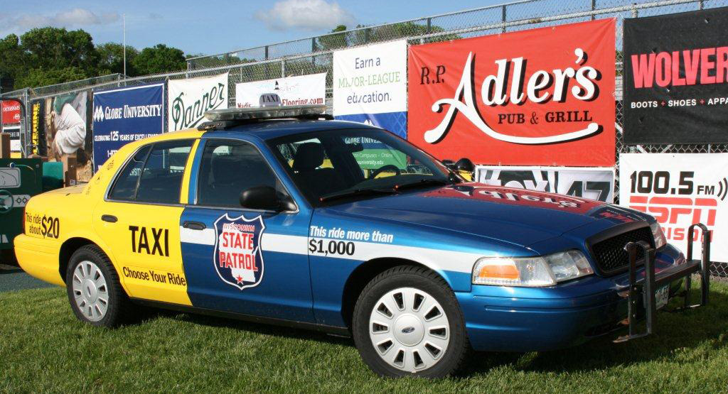 Wisconsin  police license car