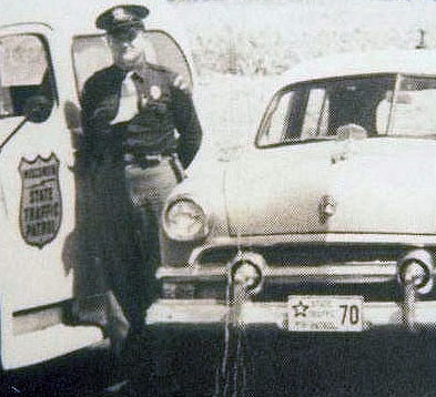 Wisconsin  police license plate image