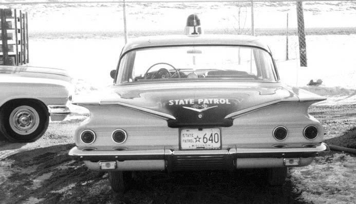 Wisconsin  police license plate image