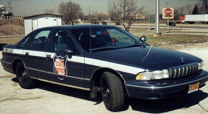 North  police license plate image