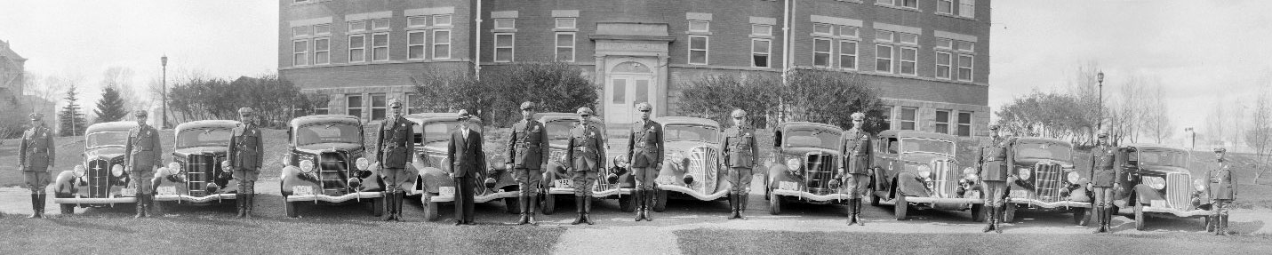 Wyoming police cars