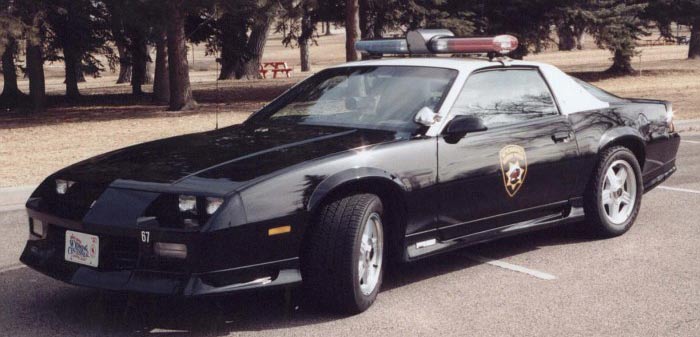 Wyoming  police license plate image