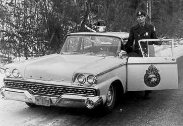 Alaska police car