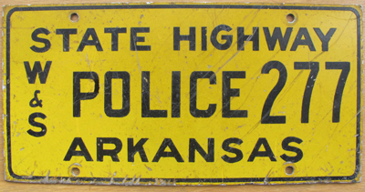 Arkansas license plate image