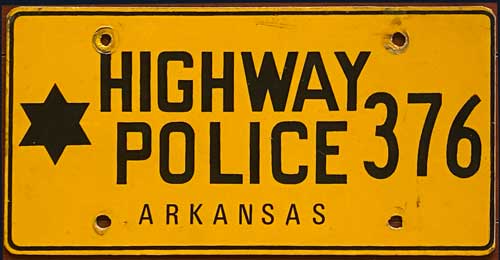 Arkansas license plate image