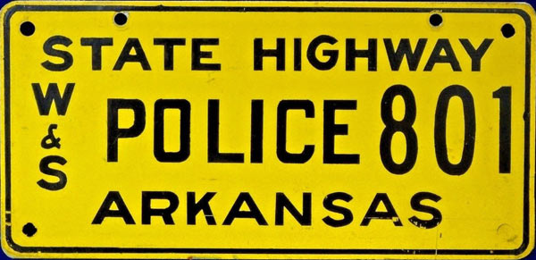 Arkansas license plate image