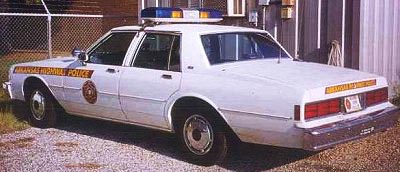 Arkansas police car image