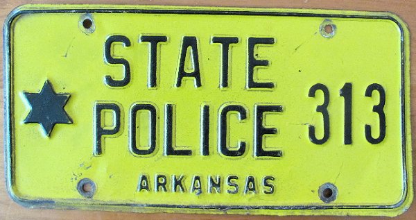 Arkansas license plate image