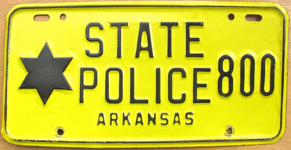 Arkansas police car image