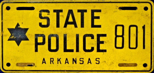 Arkansas license plate image