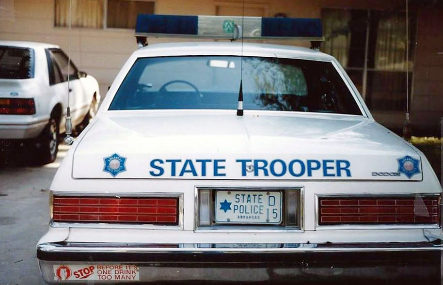 Arkansas police car image