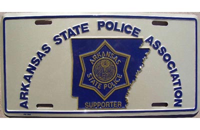 Arkansas license plate image