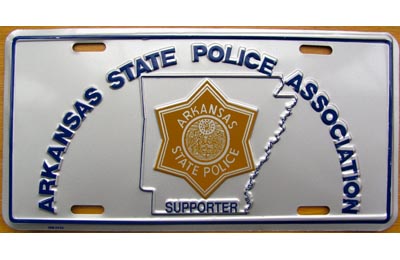 Arkansas license plate image