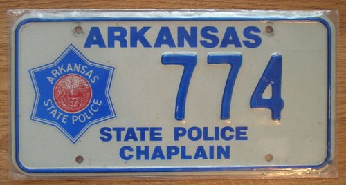 Arkansas license plate image