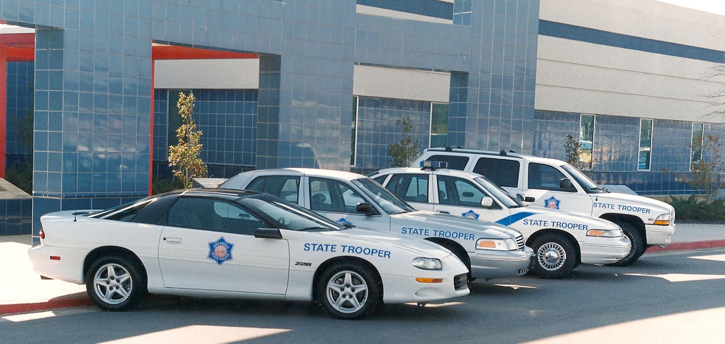 Arkansas police car image