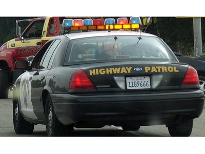 California license plate image