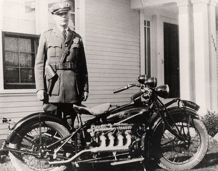 California police motorcycle image