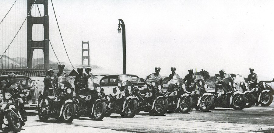 California police motorcycle image