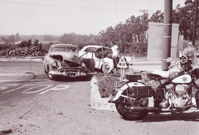 California police motorcycle image