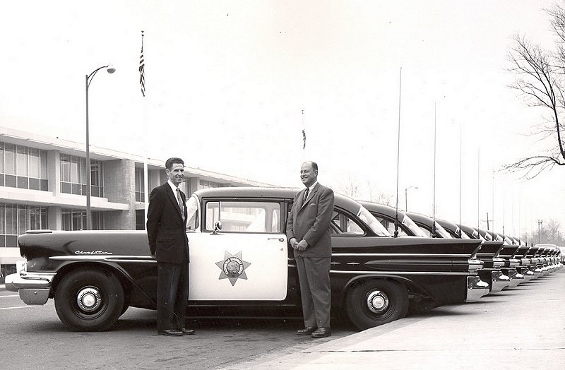 California police car