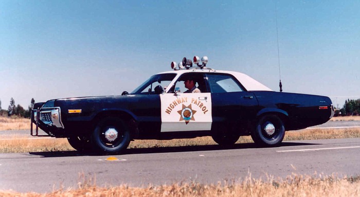 California police car image