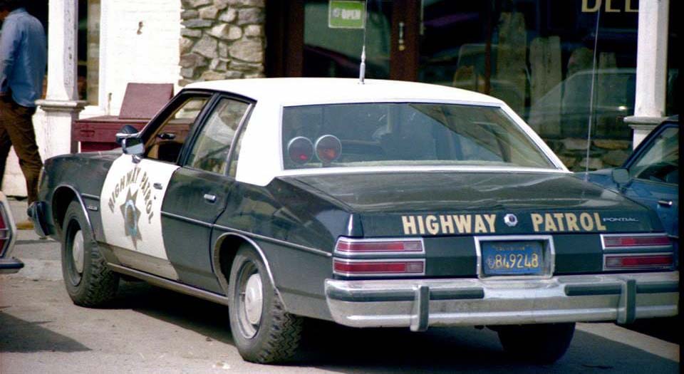 California police car image